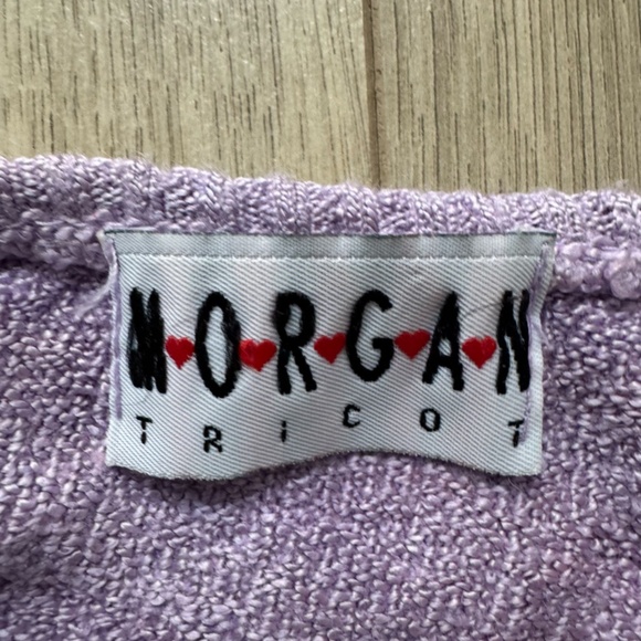 Vintage Morgan Pastel Crop Top - Picture 3 of 3